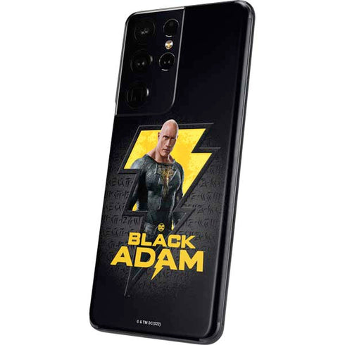 DC Comics Black Adam Movie Art Character and logo Galaxy S21 Ultra 5G Skin